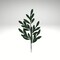 Dark Green Glitter Laurel Leaves Spray – 27" Artificial Holiday Greenery Stem-86483DKGN